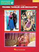 Easy Piano Play Along #32 Songs from Frozen, Tangled and Enchanted piano sheet music cover